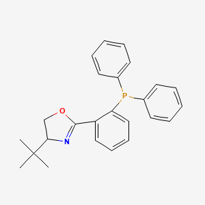 4-(tert-Butyl)-2-(2-(diphenylphosphaneyl)phenyl)-4,5-dihydrooxazole