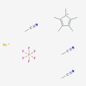 Tris(acetonitrile)pentamethylcyclopentadienylruthenium(II) hexafluorophosphate