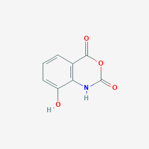 molecular formula C8H5NO4 B15287068 8-Hydroxy-1H-benzo[d][1,3]oxazine-2,4-dione CAS No. 147249-45-4