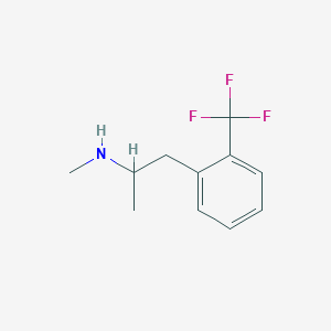 molecular formula C11H14F3N B1528708 甲基({1-[2-(三氟甲基)苯基]丙烷-2-基})胺 CAS No. 1344274-22-1