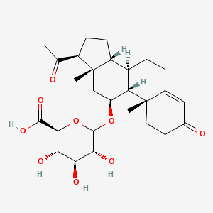 11a-Hydroxy progesterone b-D-glucuronide