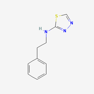 B1528727 N-(2-phenylethyl)-1,3,4-thiadiazol-2-amine CAS No. 1342738-90-2