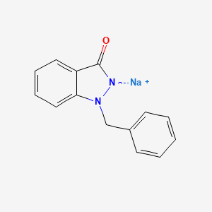 molecular formula C14H11N2NaO B15287451 1-Benzyl-1H-indazol-3-ol Sodium Salt 