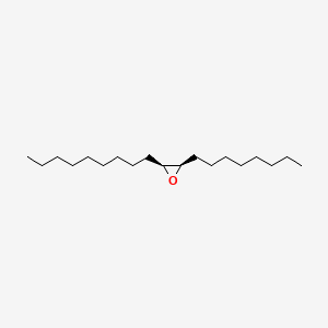 molecular formula C19H38O B15287483 (+/-)-9,10-cis-Epoxy-nonadecane 