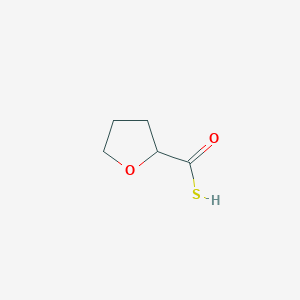 molecular formula C5H8O2S B15287507 (S)-Tetrahydrofuran-2-carbothioic Acid 