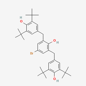 4-Bromo-2,6-bis(3,5-di-tert-butyl-4-hydroxybenzyl)phenol