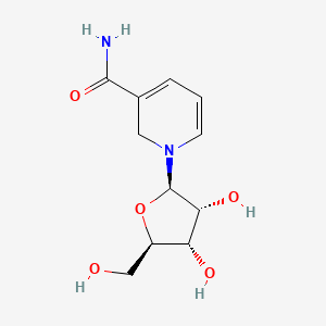 1-[(2R,3R,4S,5R)-3,4-dihydroxy-5-(hydroxymethyl)oxolan-2-yl]-2H-pyridine-3-carboxamide