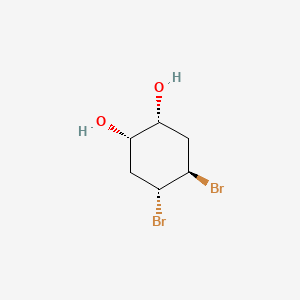 (1R,2S,4R,5R)-4,5-dibromocyclohexane-1,2-diol