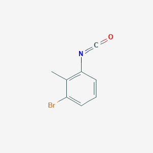 molecular formula C8H6BrNO B1528772 1-溴-3-异氰酸酯-2-甲苯 CAS No. 1261475-16-4