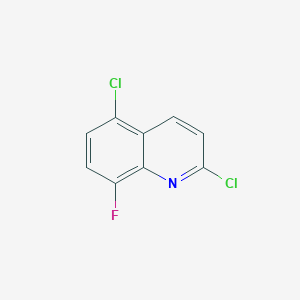 B1528790 2,5-Dichloro-8-fluoroquinoline CAS No. 1342357-62-3