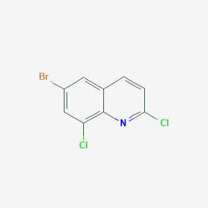 B1528793 6-Bromo-2,8-dichloroquinoline CAS No. 1344013-69-9