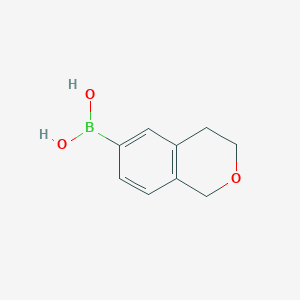 34-Dihydro-1H-2-benzopyran-6-boronic acid