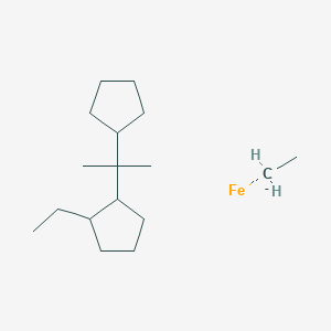 1,1-(1-Methylethylidene)BIS(Ethylferrocene)