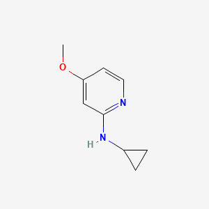 N-cyclopropyl-4-methoxypyridin-2-amine