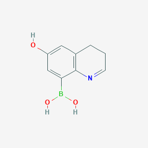 (6-hydroxy-3,4-dihydroquinolin-8-yl)boronic acid