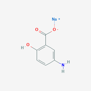 B152880 Sodium 5-amino-2-hydroxybenzoate CAS No. 35589-28-7