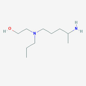 2-[4-Aminopentyl(propyl)amino]ethanol