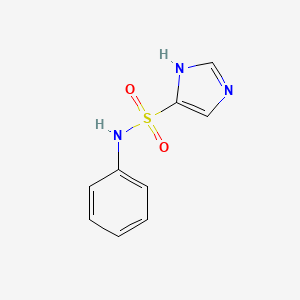 N-phenyl-1H-imidazole-4-sulfonamide