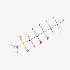 1-Pentanesulfonamide, 1,1,2,2,3,3,4,4,5,5,5-undecafluoro-N-methyl-