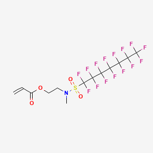 2-(Methyl((pentadecafluoroheptyl)sulphonyl)amino)ethyl acrylate