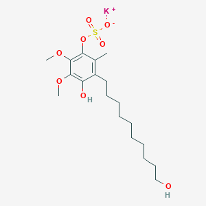 Dihydro Idebenone 4-O-Sulfate Potassium Salt