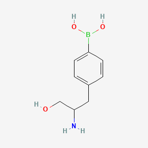 Boronic acid, [4-(2-amino-3-hydroxypropyl)phenyl]-