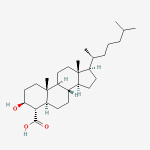 4alpha-Carboxy-5alpha-cholestan-3beta-ol