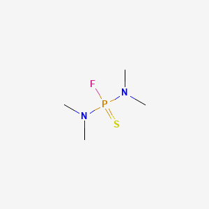 Phosphorodiamidothioic fluoride, tetramethyl-