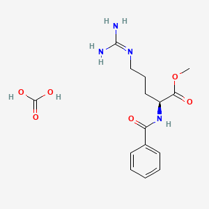 molecular formula C15H22N4O6 B1528895 BZ-Arg-ome碳酸盐 CAS No. 84332-93-4