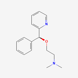 molecular formula C16H20N2O B15289076 (S)-Desmethyl Doxylamine 