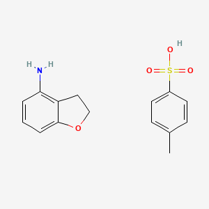 molecular formula C15H17NO4S B1528909 4-氨基-2,3-二氢苯并呋喃甲苯磺酸盐 CAS No. 76093-73-7