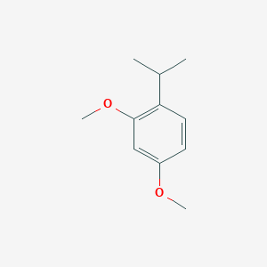 molecular formula C11H16O2 B15289150 1-Isopropyl-2,4-dimethoxy-benzene CAS No. 7051-14-1