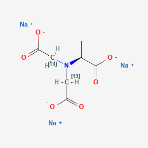 trisodium;(2S)-2-[bis(carboxylato(113C)methyl)amino]propanoate