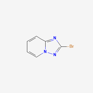 molecular formula C6H4BrN3 B1528961 2-Bromo-[1,2,4]triazolo[1,5-a]pyridine CAS No. 1021019-03-3
