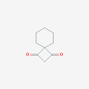 B152898 Spiro[3.5]nonane-1,3-dione CAS No. 455264-97-8