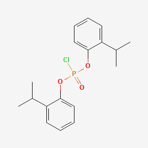 1-[Chloro-(2-propan-2-ylphenoxy)phosphoryl]oxy-2-propan-2-ylbenzene