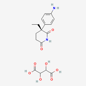 S-(-)-Aminoglutethimide D-Tartrate Salt