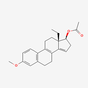 13-Ethyl-3-methoxygona-1,3,5(10)-8,14-pentaen-17beta-ol-acetate