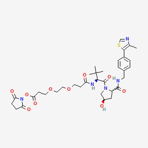 (S,R.S)-AHPC-PEG2-NHS ester