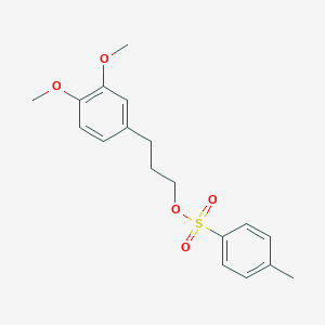 3-(3,4-Dimethoxyphenyl)-1-O-tosylpropanol