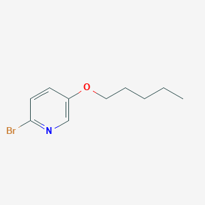 molecular formula C10H14BrNO B1529002 2-溴-5-(戊氧基)吡啶 CAS No. 1697878-14-0