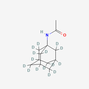 N-(2,2,3,4,4,5,6,6,7,8,8,9,9,10,10-pentadecadeuterio-1-adamantyl)acetamide