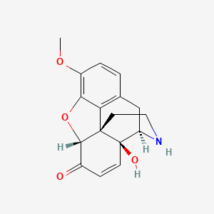 (4R,4aS,7aR,12bS)-4a-hydroxy-9-methoxy-1,2,3,4,7a,13-hexahydro-4,12-methanobenzofuro[3,2-e]isoquinolin-7-one