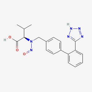 (S)-2-(((2'-(1H-Tetrazol-5-yl)-[1,1'-biphenyl]-4-yl)methyl)(nitroso)amino)-3-methylbutanoic Acid