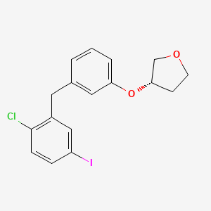 (S)-3-(3-(2-Chloro-5-iodobenzyl)phenoxy)tetrahydrofuran