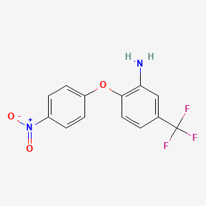 Benzeneamine, 2-(4-nitrophenoxy)-5-(trifluoromethyl)-