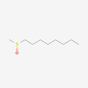 molecular formula C9H20OS B15290750 Octyl methyl sulfoxide 