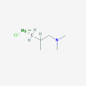 magnesium;2-methanidyl-N,N-dimethylpropan-1-amine;chloride