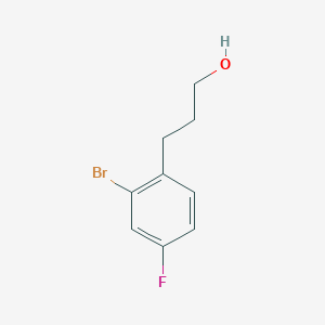 3-(2-Bromo-4-fluorophenyl)propan-1-ol