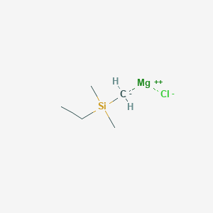 Magnesium;ethyl-methanidyl-dimethylsilane;chloride